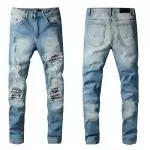 amiri jeans prix bas skinny fit ar665020150 blue